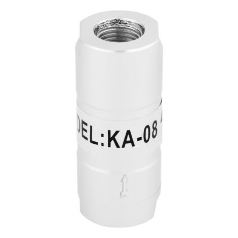 Clapet anti-retour pneumatique unidirectionnel G1/4" en alliage de zinc durable KA-08 (1/5)