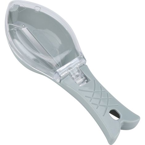 Schnelle Fischhautentfernung Schaberbürste Kunststoffschaber Küchenreinigung Fischmesser (Blau) (1/5)