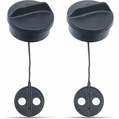 Tappo serbatoio carburante in 2 pezzi per STIHL FS38 FS45 FS55 FS56 FS80 FS81 FS85 FS88 FS120, tappo serbatoio carburante per decespugliatore AUMEL, tappo serbatoio carburante di ricambio, pezzi di ri