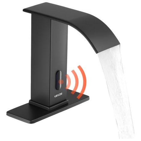 Robinet Automatique sans Contact Mitigeur Lavabo Cascade à (1/5)