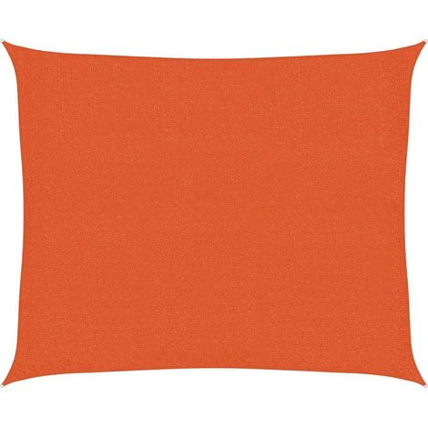 Maison Exclusive - Vela Parasole 160 g/m² Arancione 2,5x3 m in HDPE (1/5)
