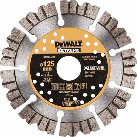DEWALT DT90294 Extreme Diamond Cutting Blade 125mm
