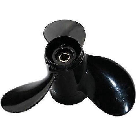 Hélice 8,5 x 7,5 pour moteurs hors-bord Tohatsu et Mercury 8 CV, 9,8 CV et 9,9 CV MFS8/9,8, 12 cannelures