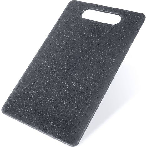 Tabla de cortar de plástico gris de 24x15 cm (1/5)