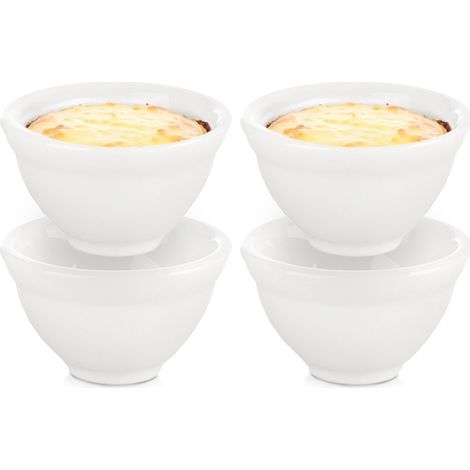 Porzellan-Snackschalen, Dips, Saucen, Vorspeisen 40 ml 4 Stück