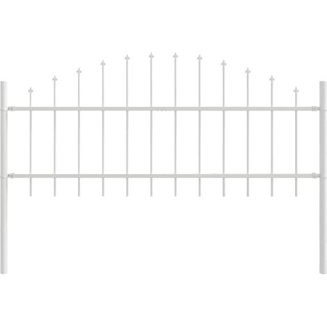 Maison Exclusive - Gartenzaun Woerden 6 pcs Weiß