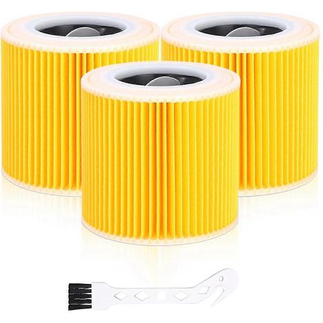 Lot de 3 filtres WD3 Premium pour aspirateur (1/5)