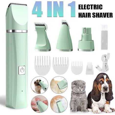 Tondeuse électrique sans fil professionnelle pour chiens et chats, pour l'entretien et la finition réguliers à domicile.-AquaForge (1/5)