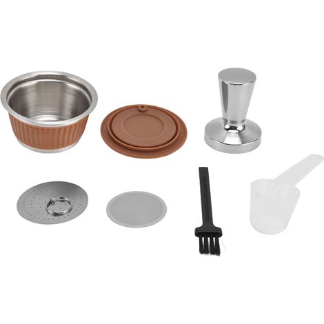 Capsule Réutilisable pour Dolce Gusto avec Filtre et Tasse à Café Rechargeable - Set Complet (1/5)