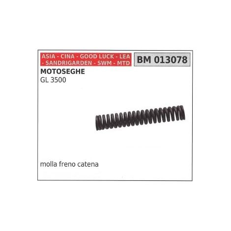 Molla per freno catena ASIA per motosega GL 3500 013078