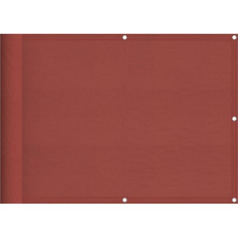 Maison Exclusive - Paravento da Balcone Terracotta 75x800cm 100% Poliestere Oxford