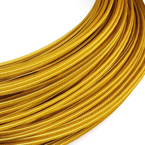Creative-Cables Original Extra Low Voltage SELV power cable 2x0.35 mm² (1 m, RM05 Gold) (1/3)