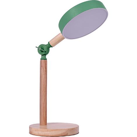 Flexo serie LUPPA 2X12W LED Gris/Madera (1/3)