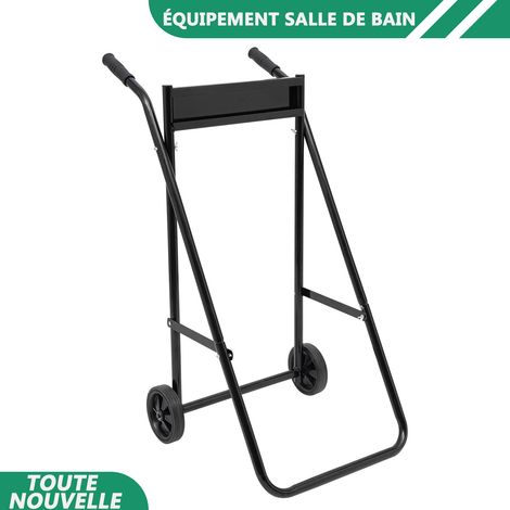 WAOBDLA Chariot pour moteur hors-bord, support moteur multifonction pour le transport de moteur hors-bord (1/5)