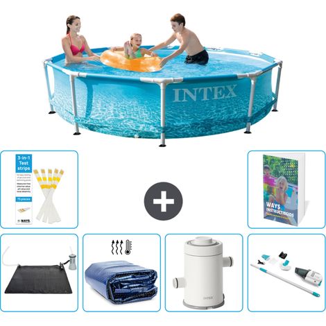 Frame Pool Rund - 305x76 cm - 7-teilig S78