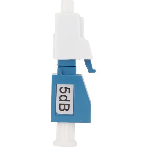 UPC 5dB Glasfaser-Dämpfungsglied, Singlemode-Stecker/Buchse, verlustarmer Rückleitungsadapter (1/5)