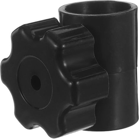 CCYKXAConnecteur pour mât de Parasol Vis de Rechange pour Tube Pièce de Rechange pour Parasol (terrasse,Plage,Patio,Piscine,événements en extérieur) Noir (1/5)