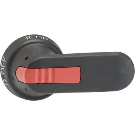 Poignée Pistolet noire 95mm pour Axe 12mm pour Inverseur 1SCA022621R0760 ABB 924771