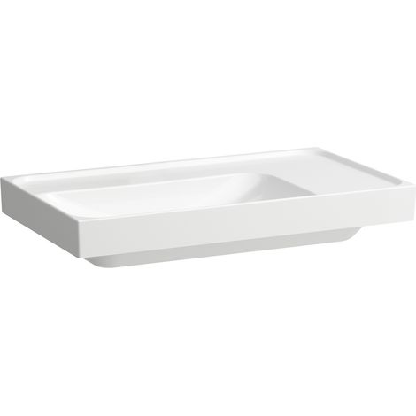 LAUFEN MEDA lavabo, encastrable, 800x460mm, tablette à droite,