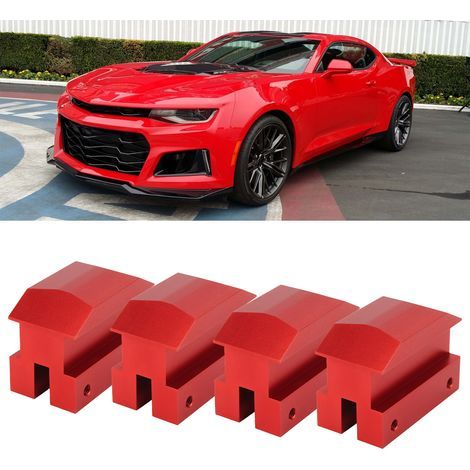 4 Pièces Patins de Cric Adaptateurs pour Chevrolet Camaro 6ème Génération 2016‑2024 (Sauf Cabriolet) (1/5)