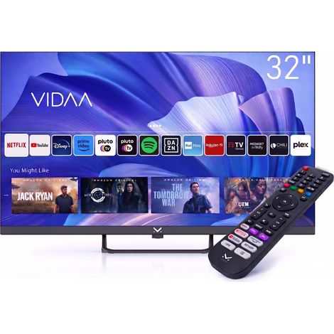 New Majestic Tv Smart LED VIDAA 32pollici Pollici HD FL32VDC V1 Funzione Hote DVB T2 S2 Slim modello 2026 (1/5)