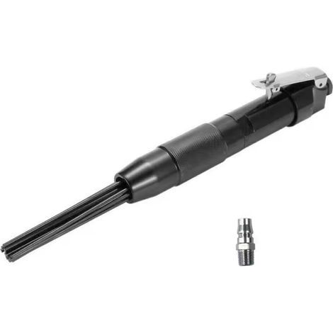 Kit de 12 burins pneumatiques droits de 3 mm pour dérouiller, dérouilleur à énergie éolienne, mini dérouilleur pneumatique à aiguilles (1/5)