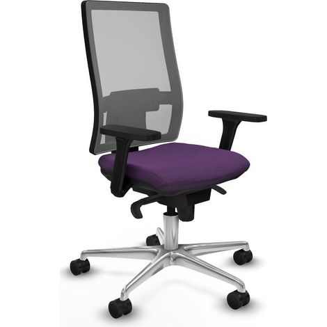 Piqueras y Crespo Horna Bürostuhl Lila Ergonomisch