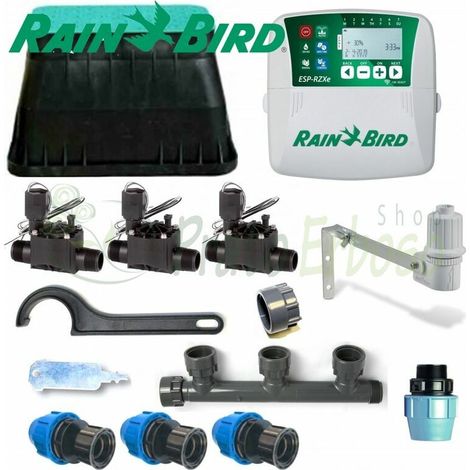Kit de riego, Rain Bird 3 zona 24V