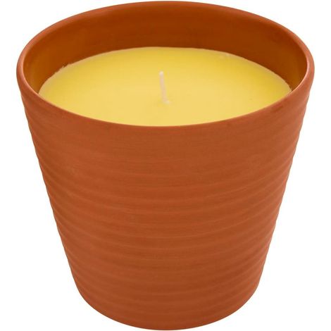 Bougie Parfumée en Terre Cuite "Terry" 200g Citronnelle