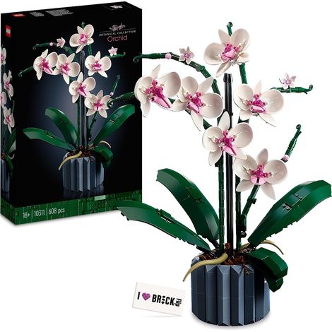 Kit de montage de fleur artificielle – Bouquet décoratif à assembler – Décoration florale pour Noël et intérieur – Loisirs créatifs pour adultes