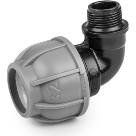 Winkel für PE-Rohre mit Außengewinde 25 mm - 1"