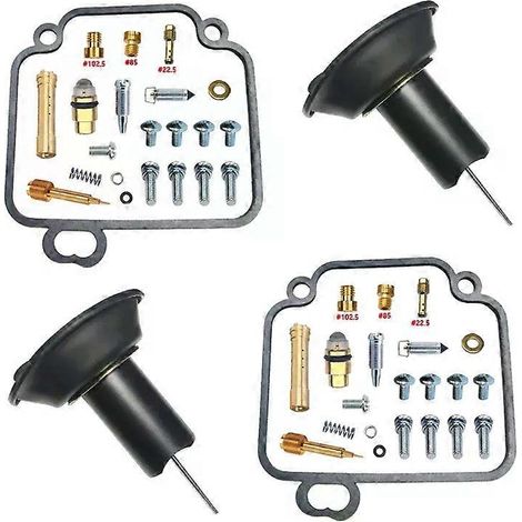 Kit de réparation de carburateur 5GJ pour Yamaha TMAX 500 XP500 XP500R (pièces pour piston, membrane et flotteur) - Modèles 2001-2003