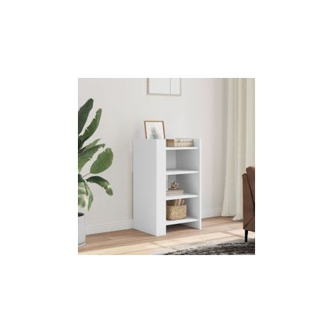 Buffet blanc 45x35x75 bois d'ingénierie (1/5)