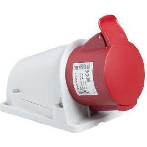 SCHNEIDER PKY16W435  Base mural PK 16A 3P+N+TT 380-415V (1/3)