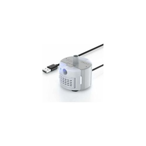 Katzenbrunnenpumpe mit LED-Beleuchtung, extrem leise, lange Lebensdauer, wasserdicht nach IP68 - Crezuo (1/4)