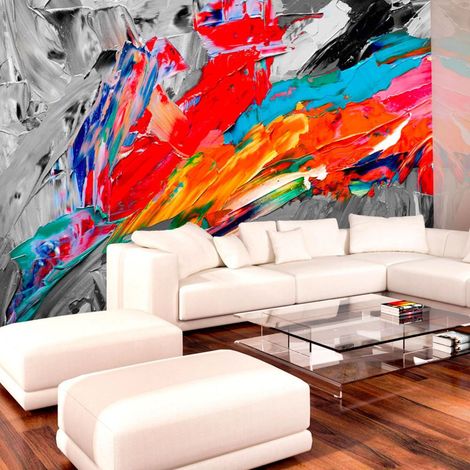Papier peint oiseau de feu - 400 x 280 cm (1/4)
