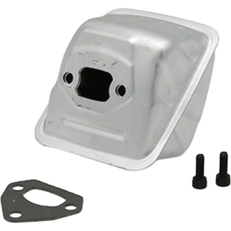 Silencieux En Pour Scie Thermique Jardin Silencieux En Pour Scie(for HUS450) Acier , résistance à l'usure, compatible HUS55 268 450, usage forestry agricole (1/5)