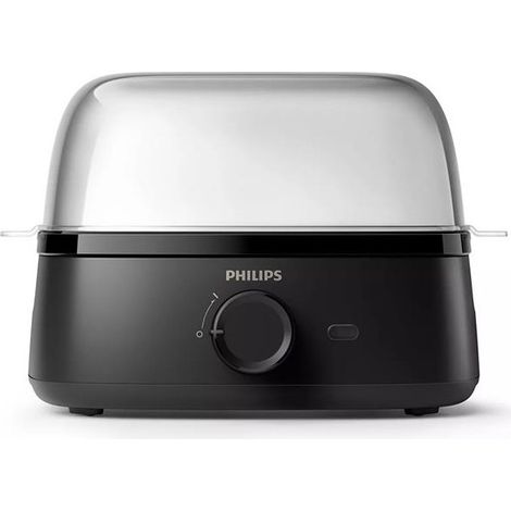 Cuiseur a oeufs électrique - PHILIPS - HD9137/90 - 6 oeufs - 400 W (1/10)