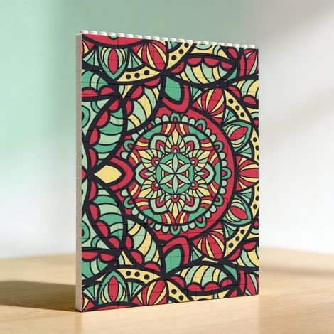 Cadre photo en blocs créatif pour adultes, cadeau idéal pour couples (1/5)