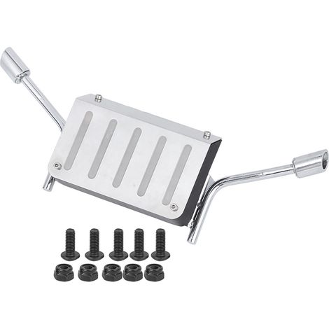 Réservoir d'essence avec tuyau d'échappement de remplacement pour voiture RC Traxxas TRX-4 1/10 (1/5)