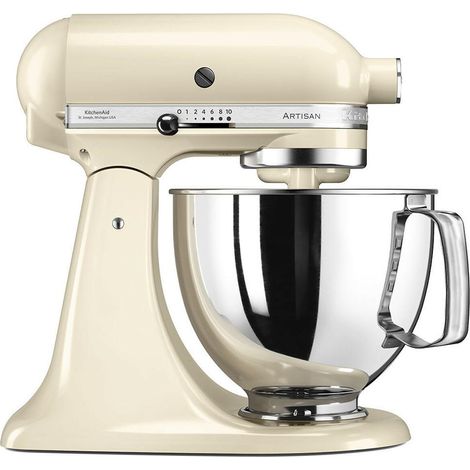 KitchenAid 5KSM125EAC Artisan Küchenmaschine crème 4,8L