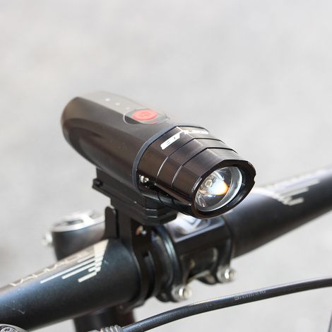 Éclairage vélo GUB 019, feu avant, lampe torche, éclairage VTT rechargeable haute intensité, 500 lumens