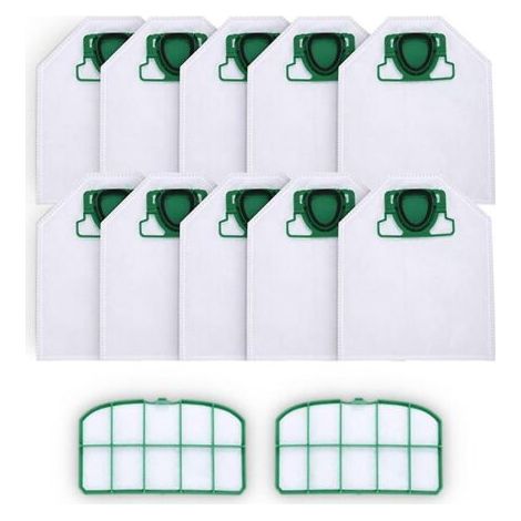 Pièces de rechange pour sac à poussière pour aspirateur Vorwerk Kobold Vk200 Fp200 (1/3)