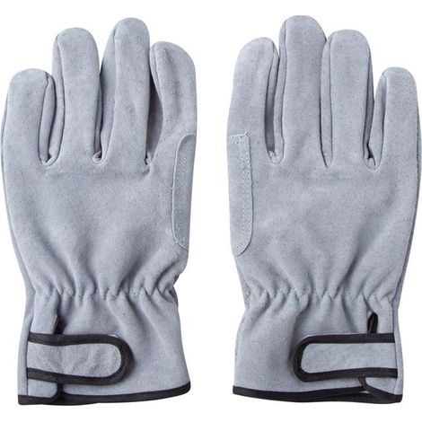 Gants de jardinage en cuir pour hommes, gants de travail multifonctionnels pour mécaniciens, ouvriers du bâtiment et conducteurs. (1/5)