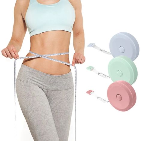 Mètre ruban télescopique de 1,5 m (9 pièces), 152 cm (60 pouces), pour tailleur et vêtements. Règle souple.