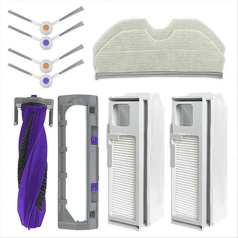 Freo X Plus / X Ultra Saugroboter-Zubehörset – Ersatzteile, Filter, Seitenbürsten, waschbare Tücher, komplettes Set für die regelmäßige Wartung, Narwal-kompatibel, multifunktionales Paket. (1/5)