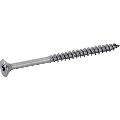 Vis inox A2 tête fraisée - filetage partiel - 4,5 - 25