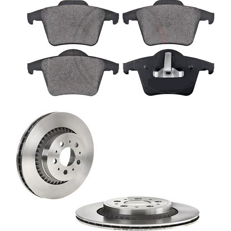 KIT FRENI POSTERIORI compatibile con VOLVO XC90 I (275) - DISCHI + PASTIGLIE OEM: P 86 019 / 17409 /SOSTITUZIONE DIRETTA/BASSA POLVERE/SILENZIOSO (1/5)