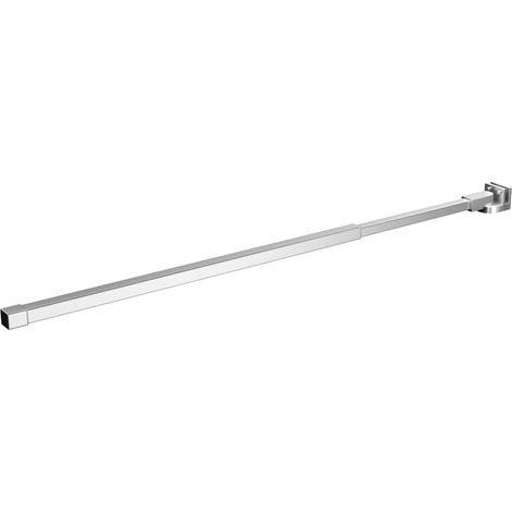 vidaXL Braccio di Supporto per Doccia in Acciaio Inox 70-120 cm (1/5)