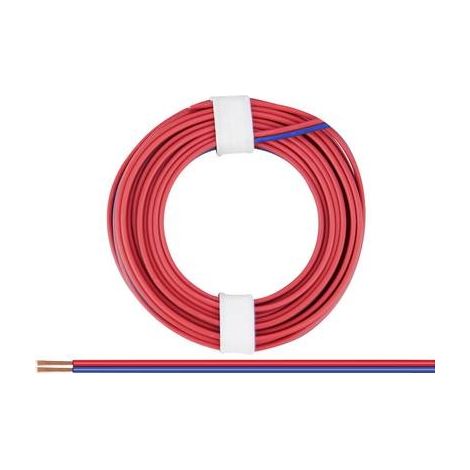 Donau Elektronik 225-02 cable rojo y azul 5 metros